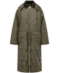 Barbour - Jassen ,Groen ,Katoen Osbourne Quilted Jacket - Lyst