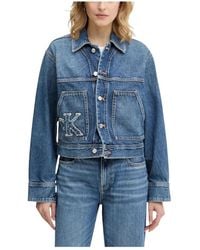 Calvin Klein - Denim Workwear Jacket - Lyst