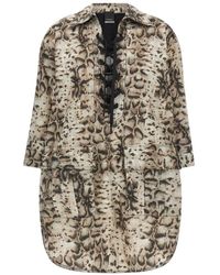 Pinko - Kleedjes ,Veelkleurig ,Katoen Mini Agra Jurk - Lyst