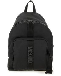 Moschino - Cordura Nylon Rucksack Groß - Lyst