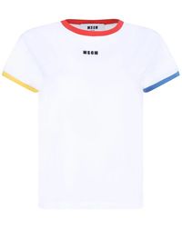 MSGM - T-Shirts - Lyst