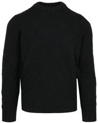 FILIPPO DE LAURENTIIS - Filippo De Laurentis Pullover Schwarz - Lyst