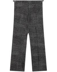 Prada - Wide Trousers - Lyst