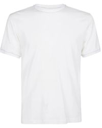 Eleventy - Jersey Katoen Crewneck T-Shirt - Lyst