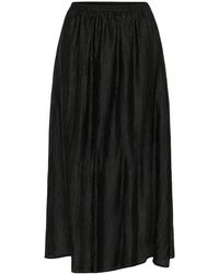 Kaffe - Rokken ,Zwart ,Polyester Gabriella Skirt - Lyst