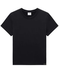 Courreges - Courreges T-Shirts Und Poloshirts Schwarz - Lyst