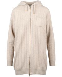 Eleventy - Maglia Over Con Zip - Lyst