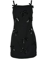 MSGM - Damenkleid Aus Polyester - Lyst