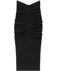 Alexander Wang - Rokken ,Zwart ,Gerimpelde Maxi Rok - Lyst