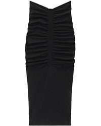 Alexander Wang - Rokken ,Zwart ,Gerimpelde Maxi Rok - Lyst