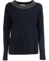 Le Tricot Perugia - Round-Neck Knitwear - Lyst