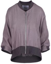 8pm - Jassen ,Grijs ,Polyester Bomber San Francisco - Lyst