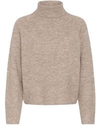 Kaffe - Turtleneck Trui - Lyst