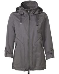 Danwear - Jassen ,Grijs ,Katoen Stijlvolle Glenda Jas Met Hoog Comfort - Lyst