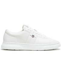 GANT - Schoenen ,Wit ,Leer Joree Lichte Sneakers - Lyst