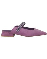 Alma En Pena. - Heeled Mules - Lyst