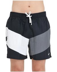 Nike - Nero abbigliamento mare pantaloncini - Lyst