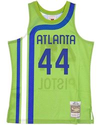 Mitchell & Ness - Fitness ,Groen ,Polyester Nba Swingman Jersey Hardwood Classics Pete Maravich - Lyst