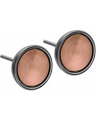 ERNSTES DESIGN - Round Stud Earrings - Lyst
