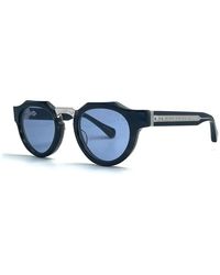 Matsuda - Eleganti occhiali da sole pantos grigio fumo - Lyst