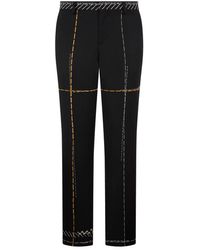 Moschino - Straight Trousers - Lyst