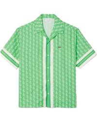 Lacoste - Short Sleeve Shirts - Lyst