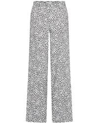 FABIENNE CHAPOT - Heart Print Wide Broeken - Lyst