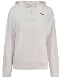 Fila - Hoodies & Sweatvesten ,Wit ,Katoen Lierna Hoodie - Lyst