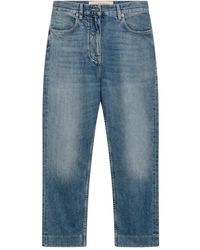 Valentino Garavani - Straight Fit Jeans - Lyst