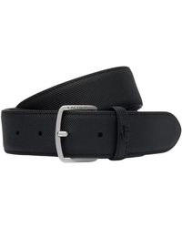 Lacoste - Accessoires ,Zwart ,Petit Piqué Riem - Lyst