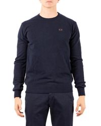 La Martina - Mbs002Yw146 Ronde Hals Gebreid - Lyst
