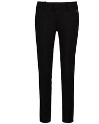 Josh V - Hochtaillierte schwarze schmal zulaufende hose - Lyst