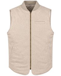Bl'ker - Reversible Wool Vest Owl - Lyst