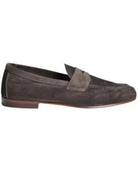 Henderson - Schoenen ,Bruin ,Suède Klassieke Loafer Van Suède - Lyst