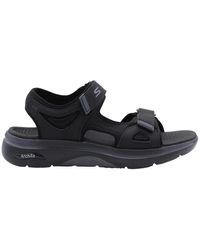 Skechers - Flat Sandals - Lyst