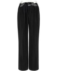 Maison Margiela - Wide Trousers - Lyst