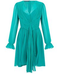 Alberta Ferretti - Short Dresses - Lyst