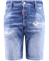 DSquared² - Denim Shorts - Lyst