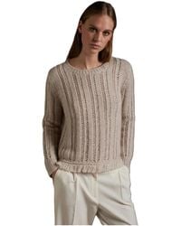 Kangra - Perforiertes Strickoberteil - Lyst