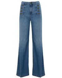 Twin Set - Flared Jeans - Lyst