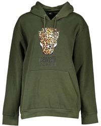 Roberto Cavalli - Polyester Sweatshirt - Lyst