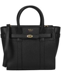 Mulberry - Mini Zipped Bayswater Kleine Klassische Korn - Lyst