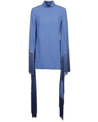 ‎Taller Marmo - Mini Del Mar Fringed Mini Dress - Lyst