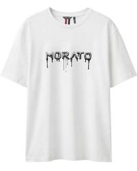 Antony Morato - Tops ,Katoen Regular-Fit T-Shirt Met Logo-Opdruk - Lyst