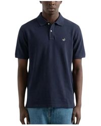 Edmmond Studios - Tops ,Blauw ,Katoen Duck Polo - Lyst