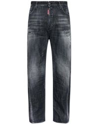 DSquared² - Jeans ,Zwart ,Katoen Loose Twst Jeans - Lyst