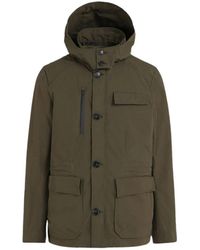 Woolrich - Jassen ,Groen ,Katoen Groene Stag 3-In-1 Waterdichte Field Jacket - Lyst