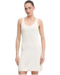 EA7 - Ärmelloses Rundhals-Strickkleid - Lyst