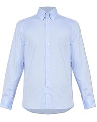 Etro - Overhemd Met Knopen En Logo - Lyst