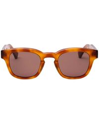 Messyweekend - Accessoires ,Bruin ,Austin Havana Zonnebril - Lyst